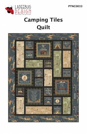 Camping Tiles Quilt Pattern - Ladeebug Designs