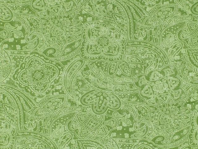 Choice Fabrics - Wideback - Green Floral - CD-49662-502