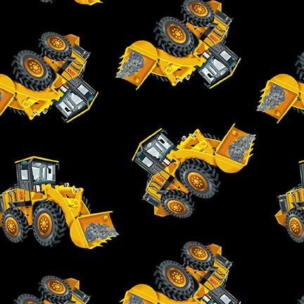 Crane and Dump Truck - Front Loader