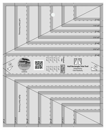 Creative Grids Half Rectangle Trim Tool
