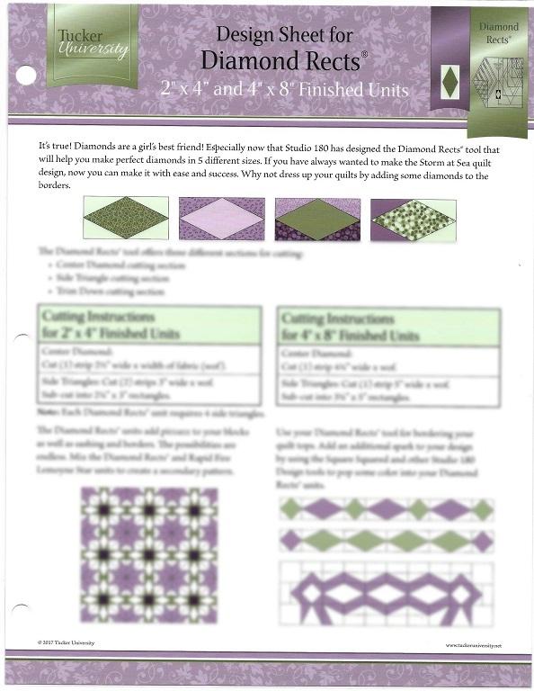 Design Sheet Diamond Rects