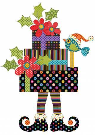 Elf Special Delivery - Applique w/Pre-Cut Pieces