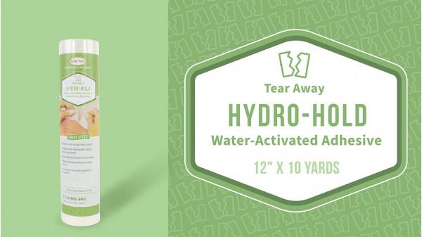 Baby Lock Stabilizer - White - Hydro Hold Tear Away - 1.5oz - 10yds x 12"