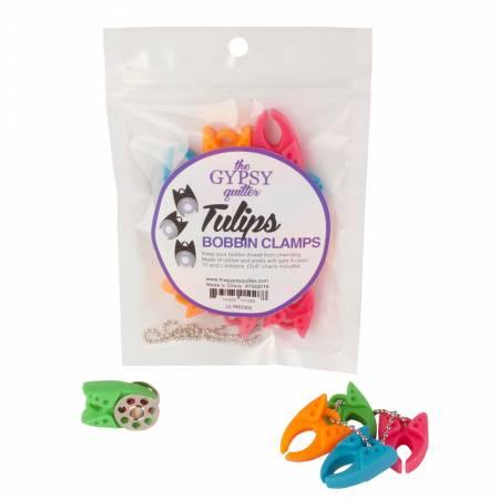 Gypsy Quilter Tulip Bobbin Clamp - 12 per pkg