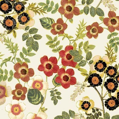 Harvest Gold - Floral Cream