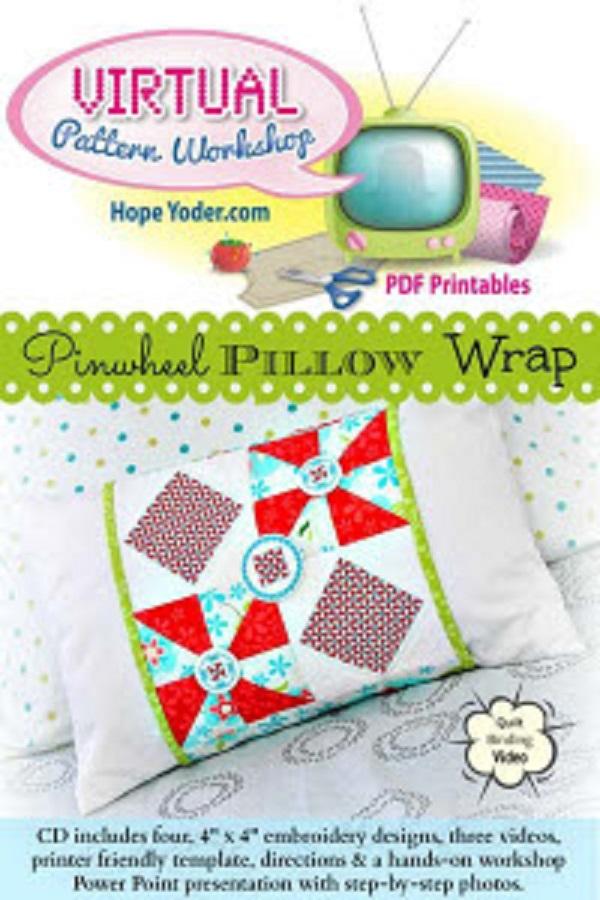 Hope Yoder Pinwheel Pillow Wrap