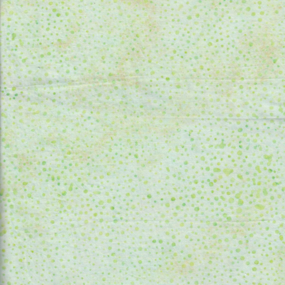 Island Batik - Dots - Shades of Lime - 111624289