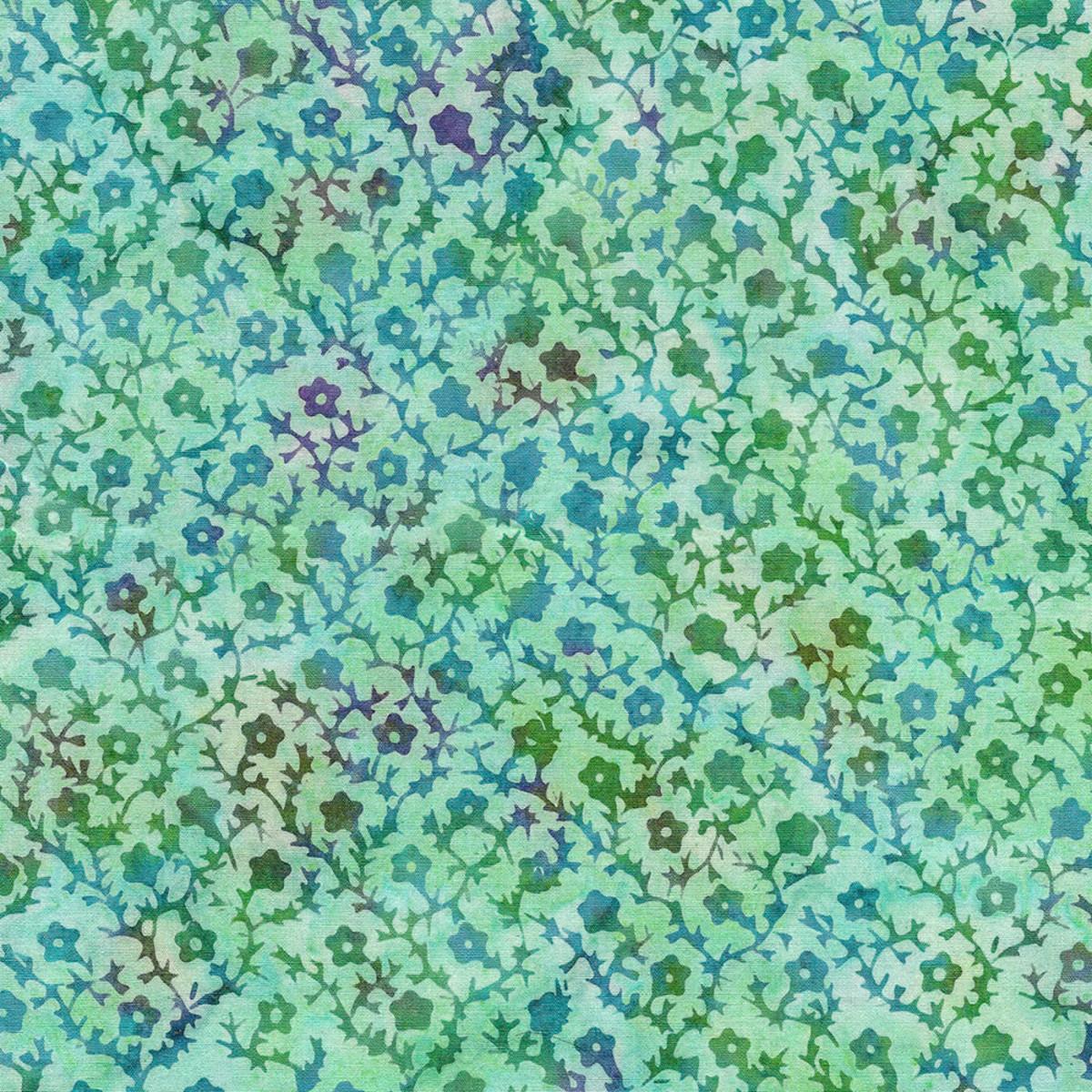 Island Batik - Mini Flora - 100% Cotton - 44-45" Wide