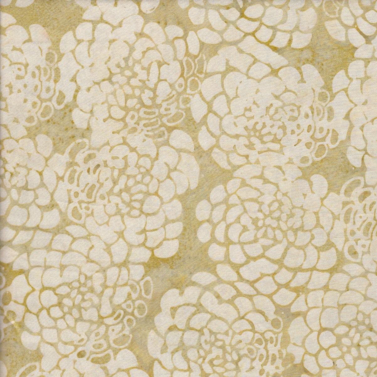 Island Batik - Peonies - Green - 721403017