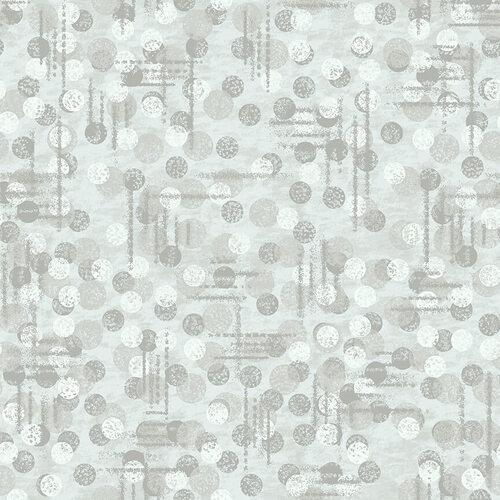 Bland Quilting Fabric - JOTDOT - 9570-90 - Lt Gray