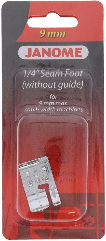 Janome 9MM 1/4" Seam Foot -  Without Guide
