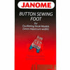 Janome Button Sewing Foot - Horizontal Hook