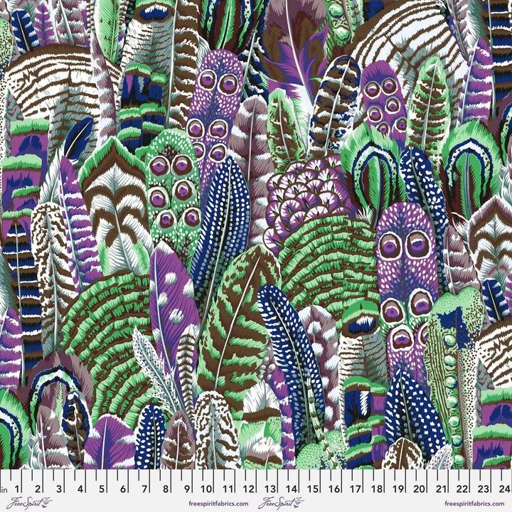 Kaffe Fassett - Feathers - Contrast - PWPJ055.CONTRAST