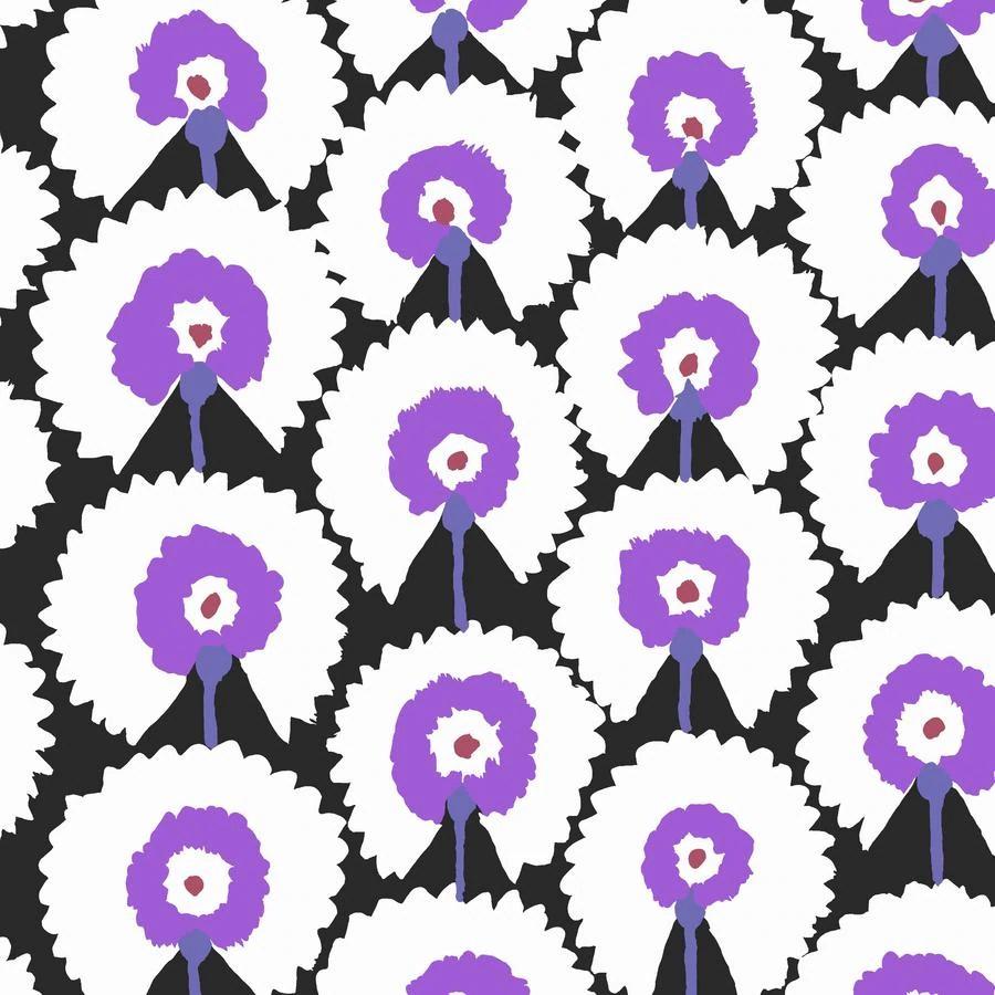 Kaffe Fassett - Regal Fans - Contrast - PWGP188.CONTRAST