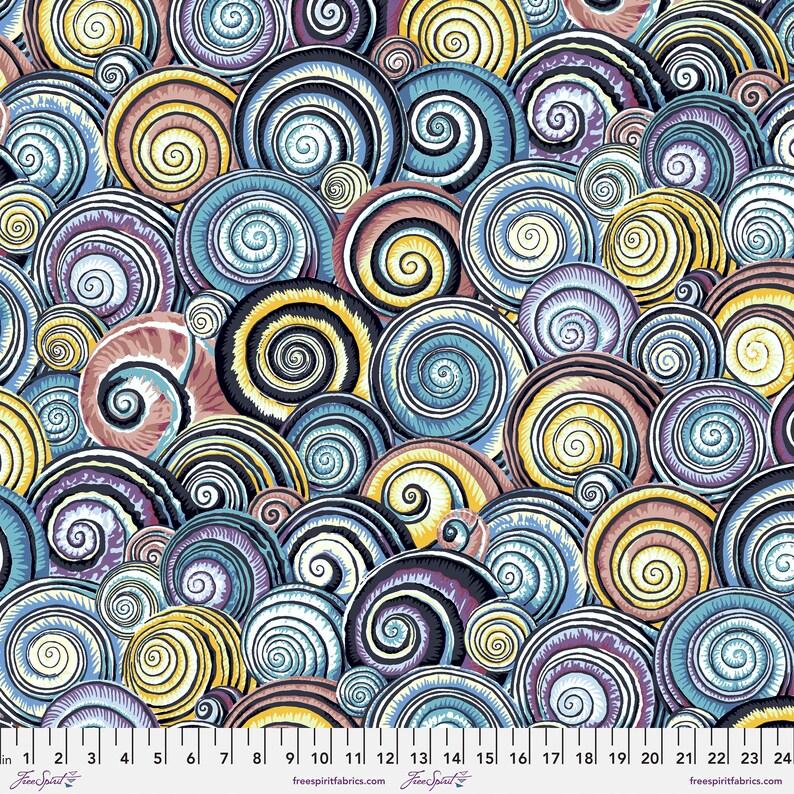 Kaffe Fassett - Spiral Shells - Contrast - PWPJ073.CONTRAST