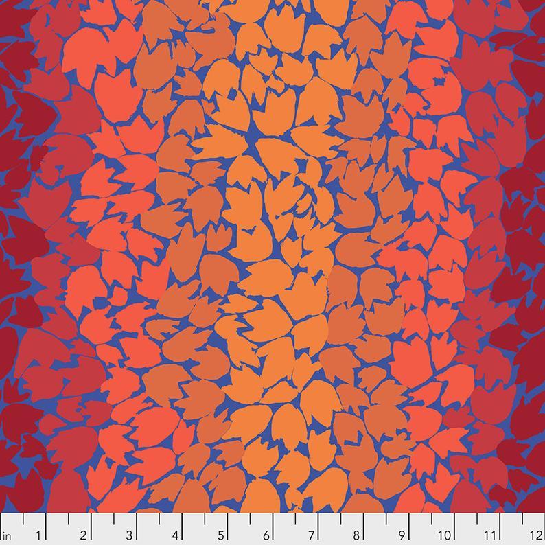 Kaffe Fassett - Ombre Leaves - Orange - PWGP174.ORANGE