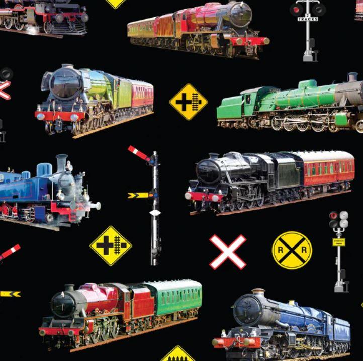 Quiltex - Kennard and Kennard Steam Train Shuffle - 1098L