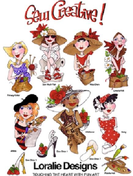 Loralie Sew Creative Embroidery Designs