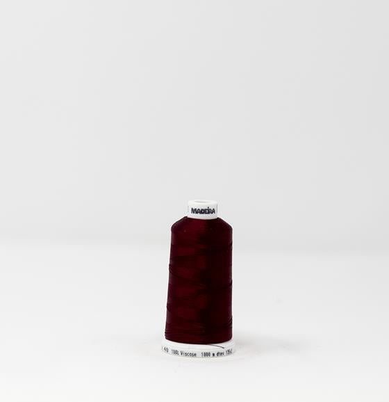 Madeira Classic RAyon Thread 1100YD - Red Purple