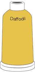 Madeira Classic Rayon Thread 1100YD - Yellow Daffodil