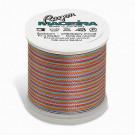 Madeira Rayon - Variegated - Machine Embroidery Thread - 220YD Spool - Peach, Blue