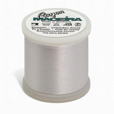 Madeira Rayon 220YD Color 1001 - Bright White