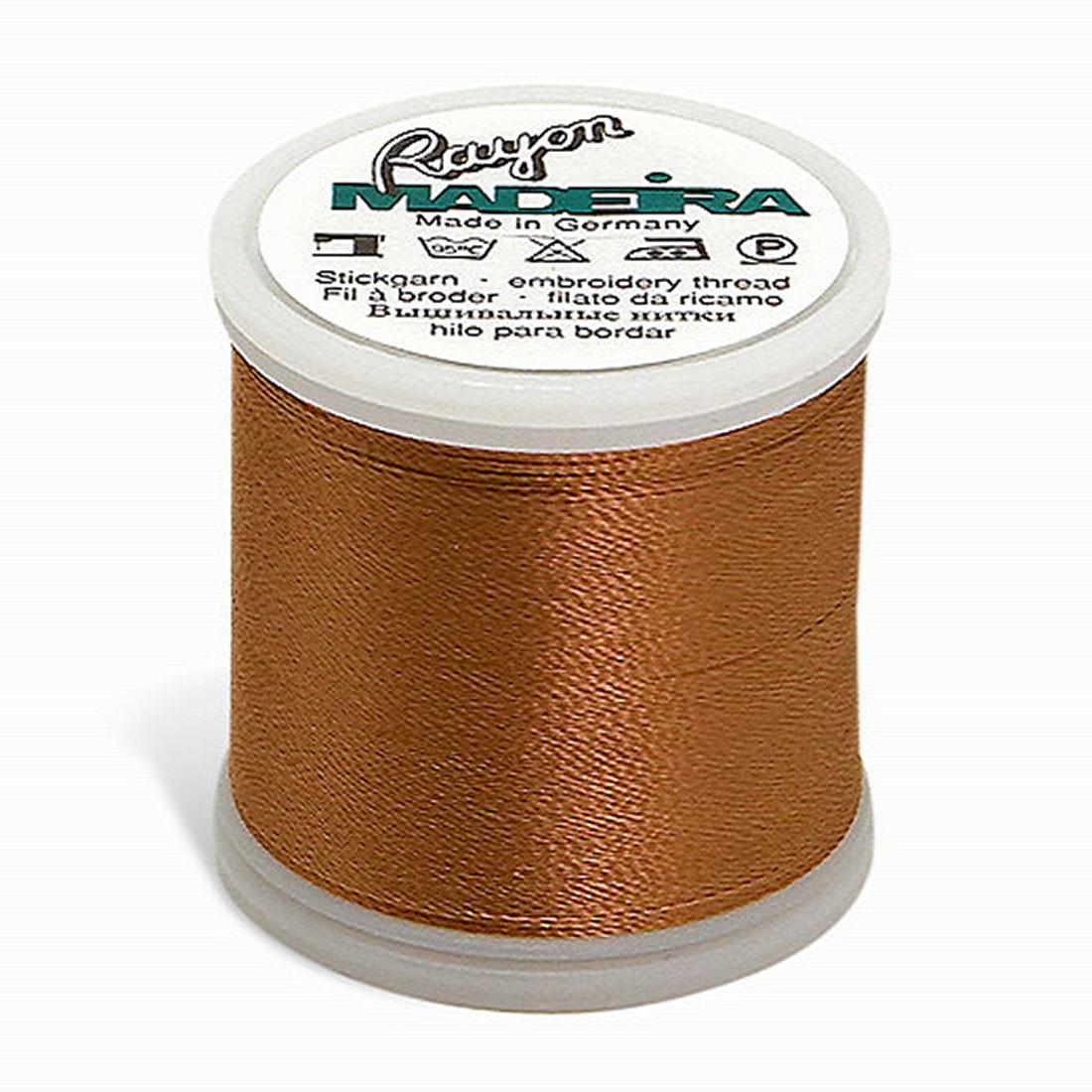Madeira Rayon 220YD Color 1057 - Medium Tawny Tan