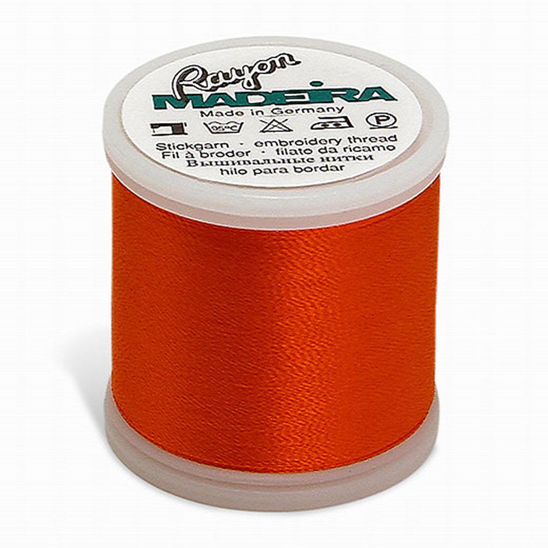 Madeira Rayon 220YD Color 1078 - Tangerine