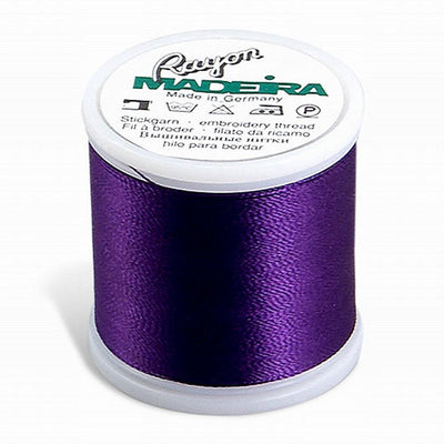 Madeira Rayon 220YD Color 1122 - Dark Purple