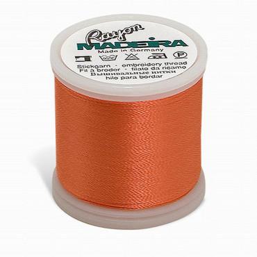 Madeira Rayon 220YD Spool - Bright Peach