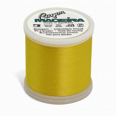 Madeira Rayon 220YD Spool - Mimosa Yellow