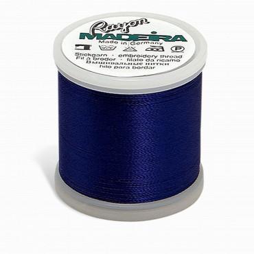 Madeira Rayon 220YD Spool 1166 - Bright Navy Blue