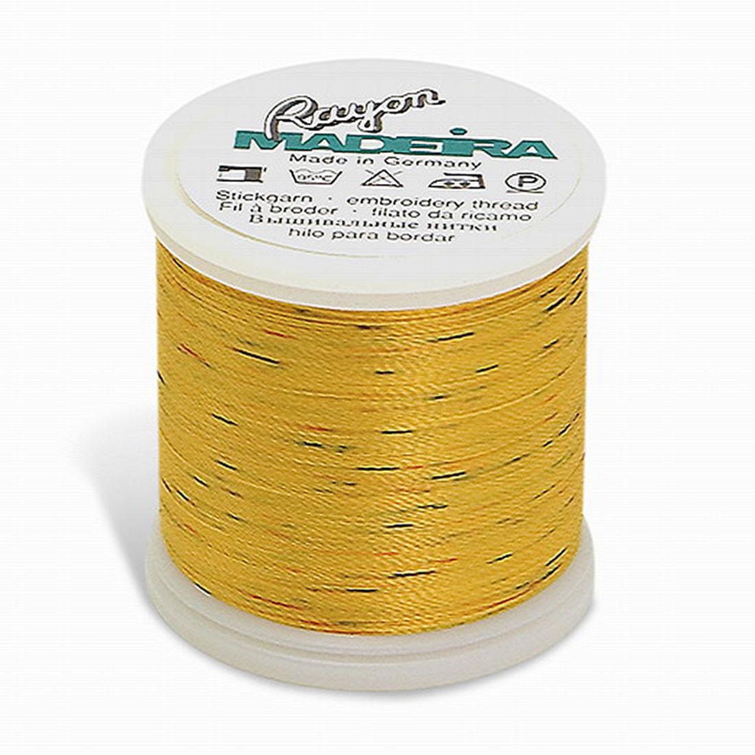 Madeira Rayon Spotted 220YD Color 2314 - Potpourri Marigold