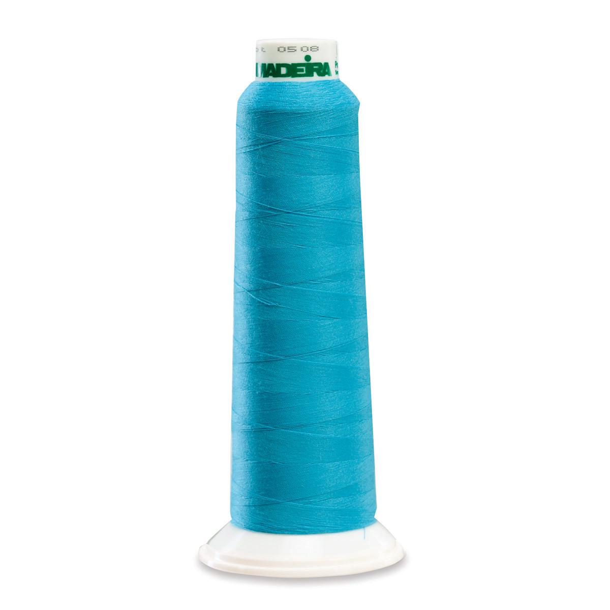 Madeira Serger Thread - 9892 Bright Turquoise - 2000yd Poly