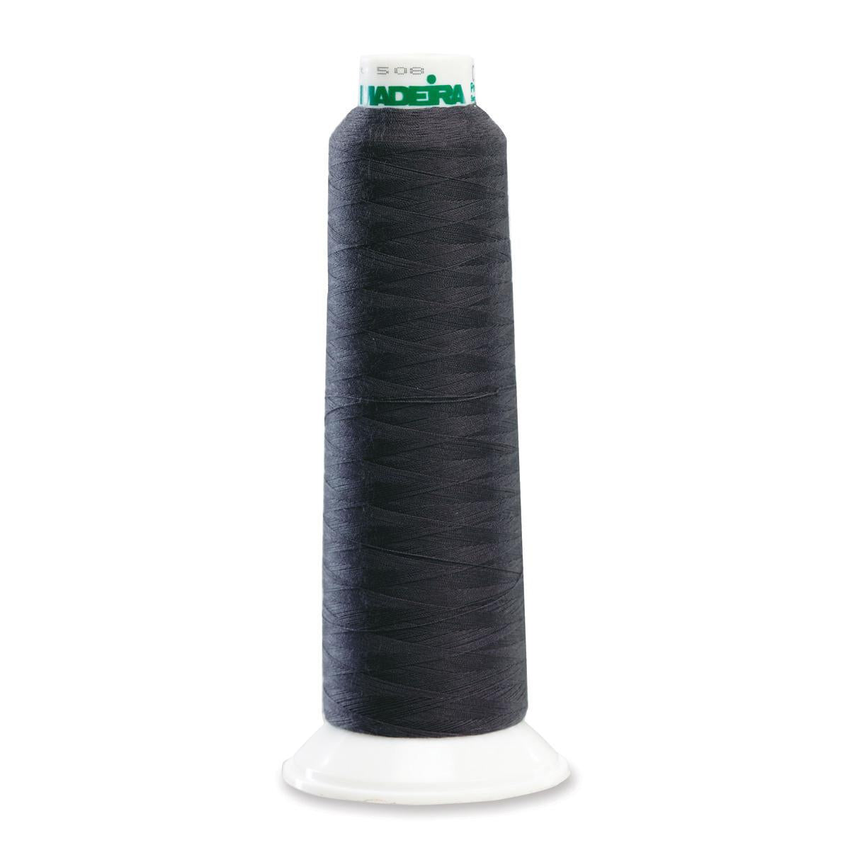 Madeira Serger Thread - 8401 Charcoal - 2000yd Poly