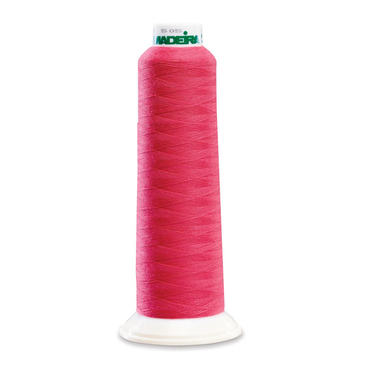 Madeira Serger Thread - 9090 Dark Pink - 2000yd Poly
