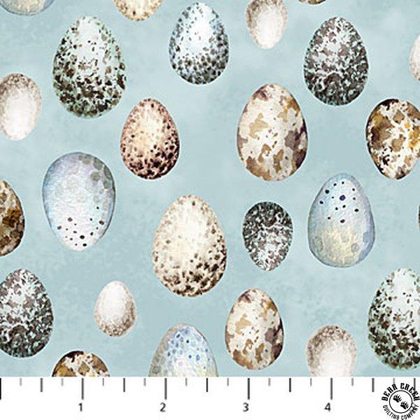 Northcott - Feathered Nest - Feathered Nest - Eggs - Pale Blue