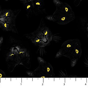 Northcott - Hocus Pocus - Black