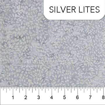 Northcott - Ketan - Batik - Mixer - Silver Lites - 100% Cotton - 44-45" Wide