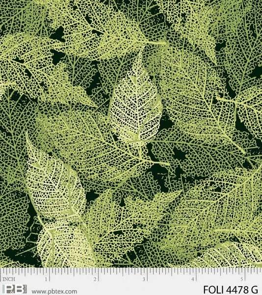 P & B Textiles - Foliage - Green