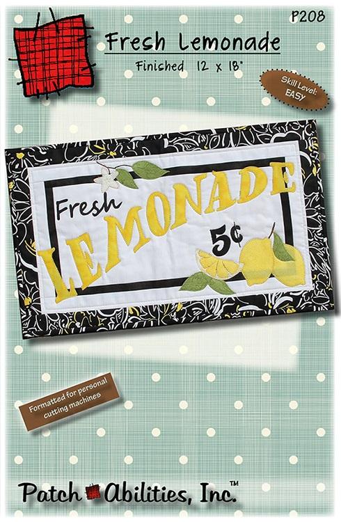 Patch Abilities - Fresh Lemonade - 12 x 18 Wall Hangng