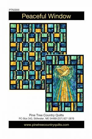 Quilt Window Tree Peaceful Window Quilting Pat - Pine Tree Country Quilts - Ready Set Sew TN