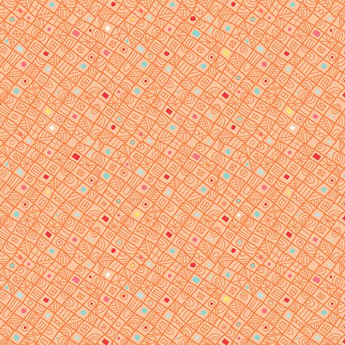 Playful Geo - Orange