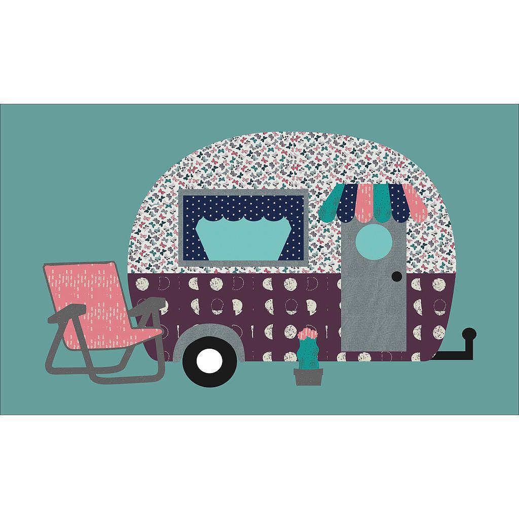 QT Fabrics - Happy Camper - Laser Kit