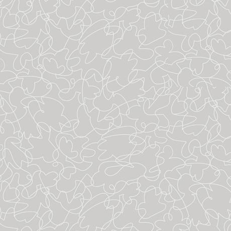 QT Fabrics - Quilting Illusions - Scribble - Gray