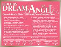 Quilters Dream - Angel - Crib -Fire Retardant