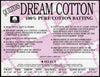 Quilters Dream - White Cotton - Throw 60" x 60"