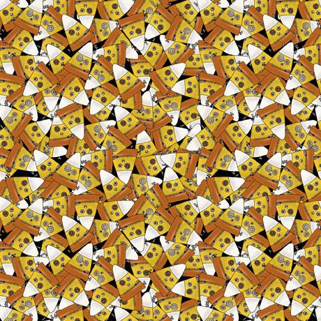 Quilting Treasures - Steampunk Hallow 2 - Halloween Fabric