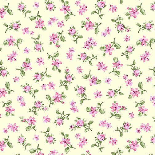 Rose Whispers - Rose Meadow - Elanor Burns - Cream