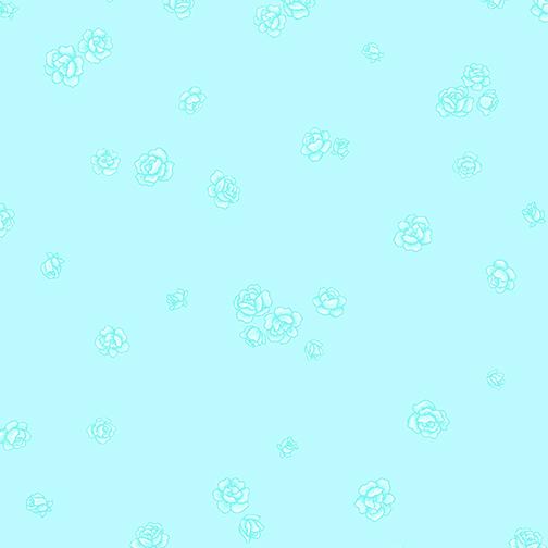 Rose Whispers - Whispers - Elanor Burns - Sky Blue